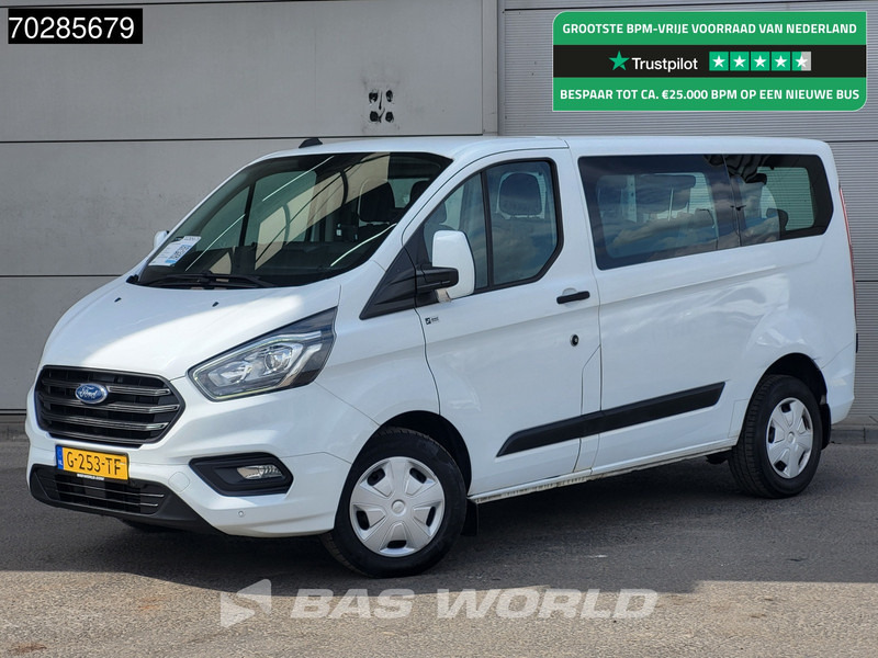 Ford Transit Custom Personenvervoer Incl.BPM/Ex. BTW 9-Persoons Airco Cruise LED Parkeersensoren Taxi Passenger Transport Kombi Tourer Euro6 L2 Airc - Minibüs, Minivan: fotoğraf 1 Ford Transit Custom Personenvervoer Incl.BPM/Ex. BTW 9-Persoons Airco Cruise LED Parkeersensoren Taxi Passenger Transport Kombi Tourer Euro6 L2 Airc - Minibüs, Minivan: fotoğraf 1
