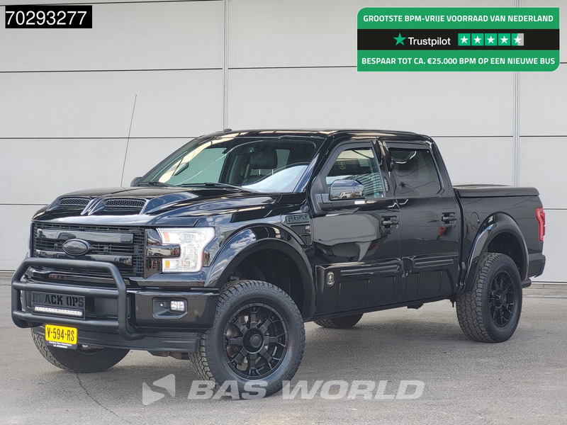 Ford USA F-150 5.0L V8 Limited Black Ops Edition Automaat Pickup 364PK Trekhaak ACC Navi Airco Cruise Camera Airco Trekhaak - Pikap: fotoğraf 1 Ford USA F-150 5.0L V8 Limited Black Ops Edition Automaat Pickup 364PK Trekhaak ACC Navi Airco Cruise Camera Airco Trekhaak - Pikap: fotoğraf 1
