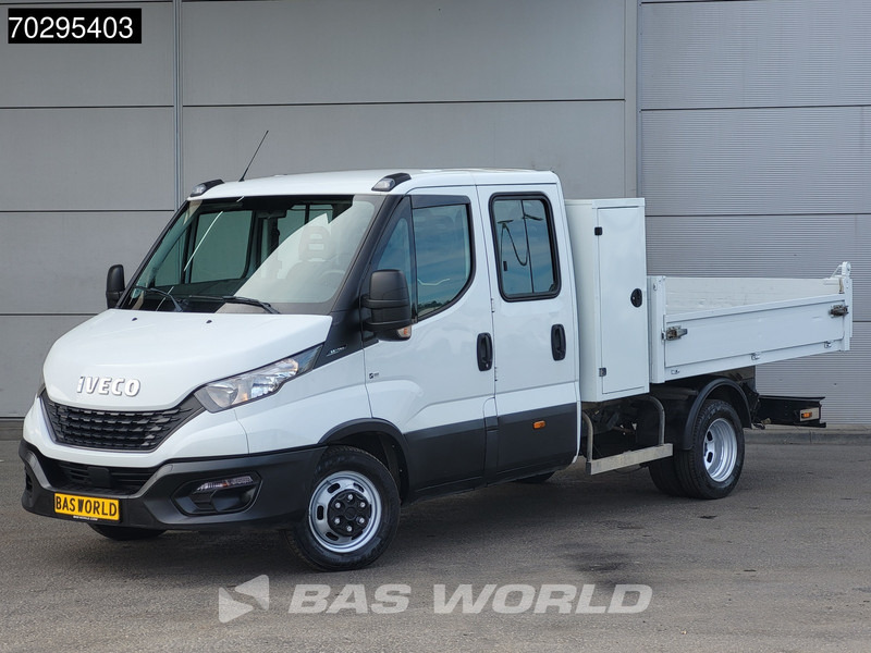 Iveco Daily 35C14 Kipper met Kist Dubbel Cabine Dubbellucht 3,5t Trekhaak Airco Cruise Euro6 Kieper Tipper Benne 2m3 Airco Trekhaak Cruise c - Damperli kamyonet: fotoğraf 2 Iveco Daily 35C14 Kipper met Kist Dubbel Cabine Dubbellucht 3,5t Trekhaak Airco Cruise Euro6 Kieper Tipper Benne 2m3 Airco Trekhaak Cruise c - Damperli kamyonet: fotoğraf 2