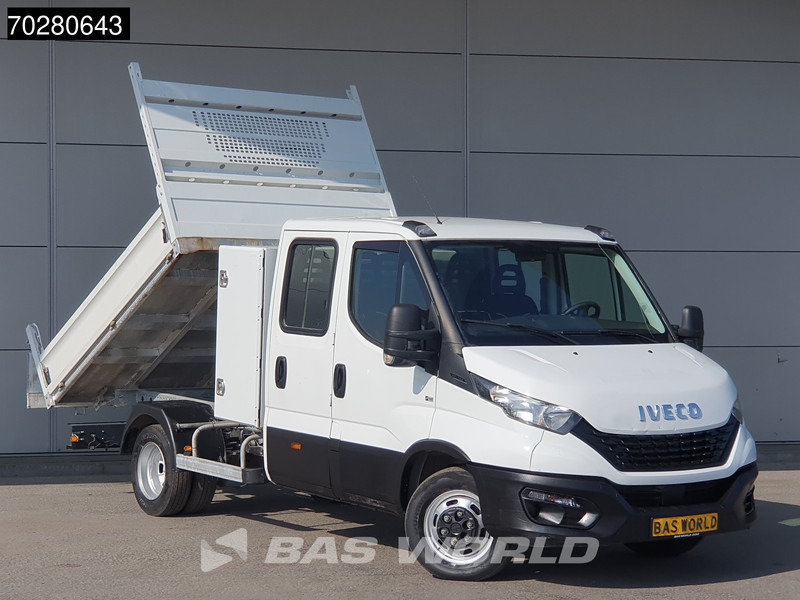Iveco Daily 35C14 Kipper met Kist Dubbel Cabine Dubbellucht 3,5t Trekhaak Airco Cruise Euro6 Tipper Benne Kieper 2m3 Airco Trekhaak Cruise c - Damperli kamyonet: fotoğraf 3 Iveco Daily 35C14 Kipper met Kist Dubbel Cabine Dubbellucht 3,5t Trekhaak Airco Cruise Euro6 Tipper Benne Kieper 2m3 Airco Trekhaak Cruise c - Damperli kamyonet: fotoğraf 3