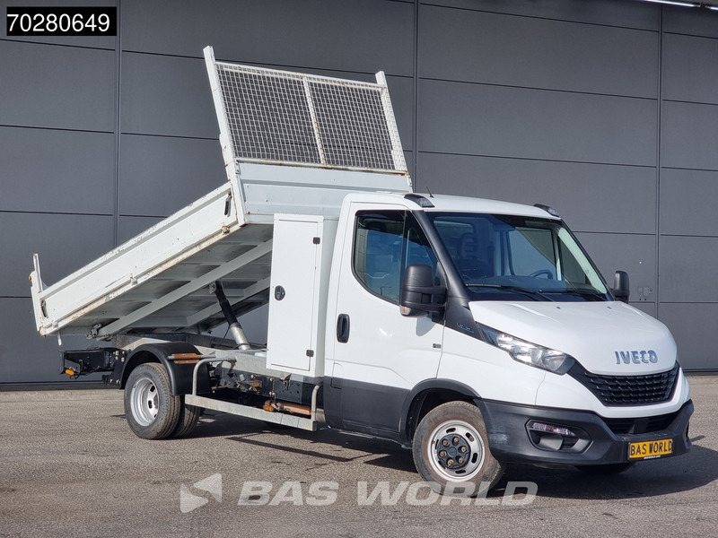 Iveco Daily 35C14 Kipper met Kist Dubbellucht 3,5t Trekhaak Airco Cruise Euro6 Kieper Tipper Benne Airco Trekhaak Cruise control - Damperli kamyonet: fotoğraf 3 Iveco Daily 35C14 Kipper met Kist Dubbellucht 3,5t Trekhaak Airco Cruise Euro6 Kieper Tipper Benne Airco Trekhaak Cruise control - Damperli kamyonet: fotoğraf 3