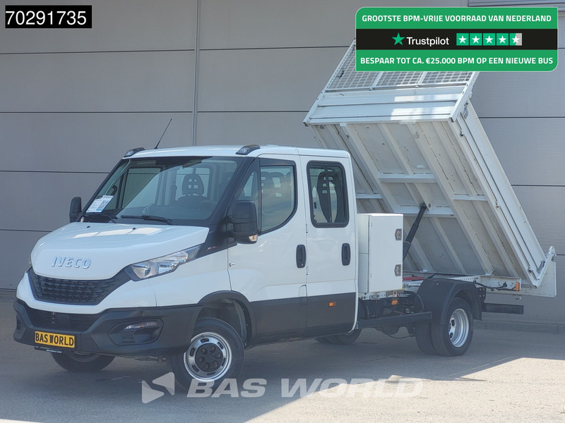 Iveco Daily 35C16 3.0L Open Laadbak met Kist Dubbel Cabine Dubbellucht 3,5t Trekhaak Navi Airco Cruise Camera Euro6 Pritsche Pickup Open Box - Açık kasa kamyonet: fotoğraf 1 Iveco Daily 35C16 3.0L Open Laadbak met Kist Dubbel Cabine Dubbellucht 3,5t Trekhaak Navi Airco Cruise Camera Euro6 Pritsche Pickup Open Box - Açık kasa kamyonet: fotoğraf 1