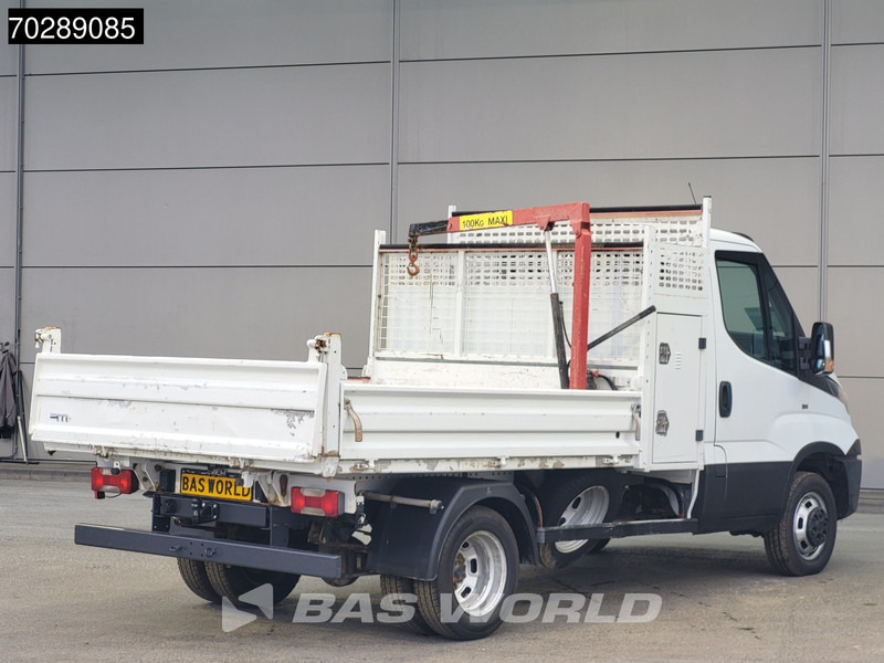 Iveco Daily 35C16 Kipper met Kraan Dubbellucht 3,5t Trekhaak Airco Cruise Camera Euro6 Crane Kran Kranwagen 2m3 Airco Trekhaak Cruise contro - Damperli kamyonet: fotoğraf 5 Iveco Daily 35C16 Kipper met Kraan Dubbellucht 3,5t Trekhaak Airco Cruise Camera Euro6 Crane Kran Kranwagen 2m3 Airco Trekhaak Cruise contro - Damperli kamyonet: fotoğraf 5