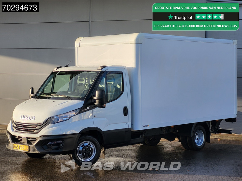 Iveco Daily 35C16 Laadklep Dubbelucht Bakwagen 160PK Airco Camera Euro6 Meubelbak Koffer Airco - Kapalı kasa kamyonet: fotoğraf 1 Iveco Daily 35C16 Laadklep Dubbelucht Bakwagen 160PK Airco Camera Euro6 Meubelbak Koffer Airco - Kapalı kasa kamyonet: fotoğraf 1