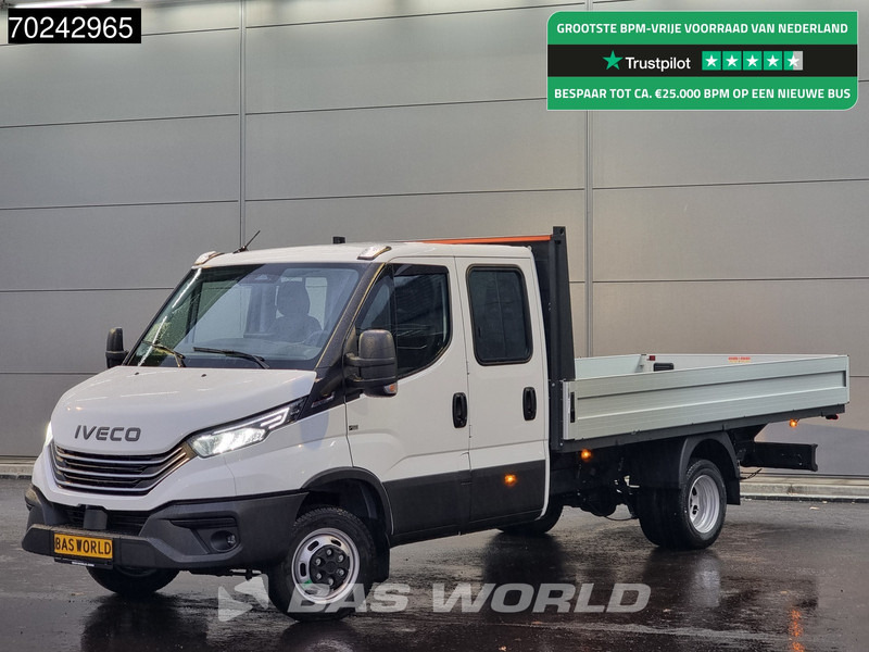 Iveco Daily 35C18 3.0 180PK Nwe model 2025 Dubbel Cabine Open laadbak Navi ACC LED 3,5T Trekvermogen Pritsche Pickup Airco Dubbel cabine - Açık kasa kamyonet: fotoğraf 1 Iveco Daily 35C18 3.0 180PK Nwe model 2025 Dubbel Cabine Open laadbak Navi ACC LED 3,5T Trekvermogen Pritsche Pickup Airco Dubbel cabine - Açık kasa kamyonet: fotoğraf 1