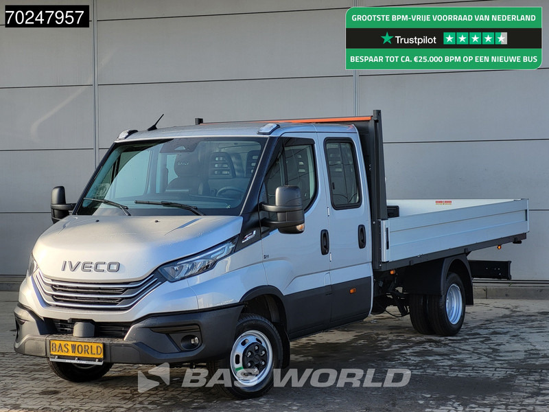 Iveco Daily 35C18 3.0 180PK Nwe model 2025 Dubbel Cabine Open laadbak Navi ACC LED 3,5T Trekvermogen Pritsche Pickup Airco Dubbel cabine - Açık kasa kamyonet: fotoğraf 1 Iveco Daily 35C18 3.0 180PK Nwe model 2025 Dubbel Cabine Open laadbak Navi ACC LED 3,5T Trekvermogen Pritsche Pickup Airco Dubbel cabine - Açık kasa kamyonet: fotoğraf 1