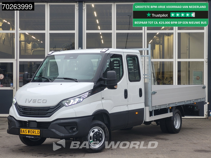 Iveco Daily 35C18 3.0 180PK Nwe model 2025 NL Open laadbak Dubbel Cabine Navi Camera Cruise LED 3,5T Trekvermogen Pritsche Pickup 3m3 Airco - Açık kasa kamyonet: fotoğraf 1 Iveco Daily 35C18 3.0 180PK Nwe model 2025 NL Open laadbak Dubbel Cabine Navi Camera Cruise LED 3,5T Trekvermogen Pritsche Pickup 3m3 Airco - Açık kasa kamyonet: fotoğraf 1