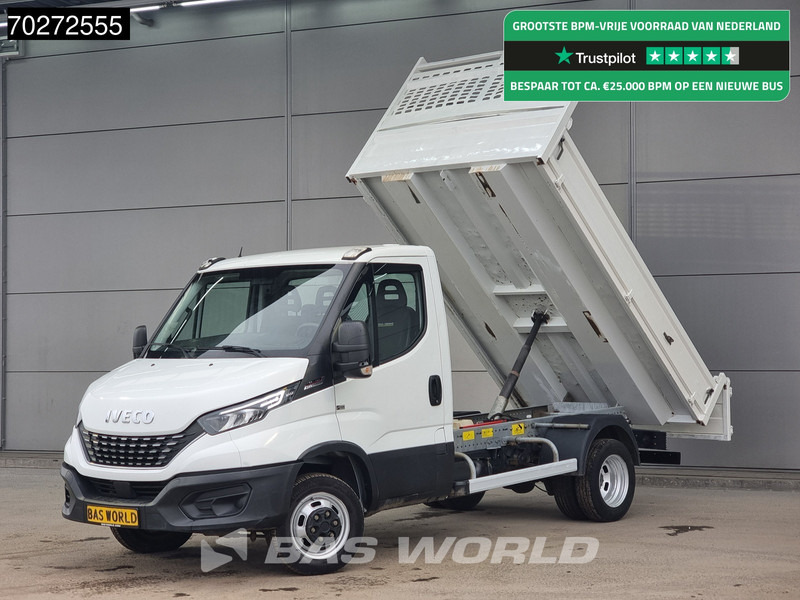 Iveco Daily 35C18 3.0L Automaat Kipper Dubbellucht 3.5t Trekhaak LED Airco Cruise Kieper Tipper 2m3 Airco Trekhaak Cruise control - Damperli kamyonet: fotoğraf 1 Iveco Daily 35C18 3.0L Automaat Kipper Dubbellucht 3.5t Trekhaak LED Airco Cruise Kieper Tipper 2m3 Airco Trekhaak Cruise control - Damperli kamyonet: fotoğraf 1