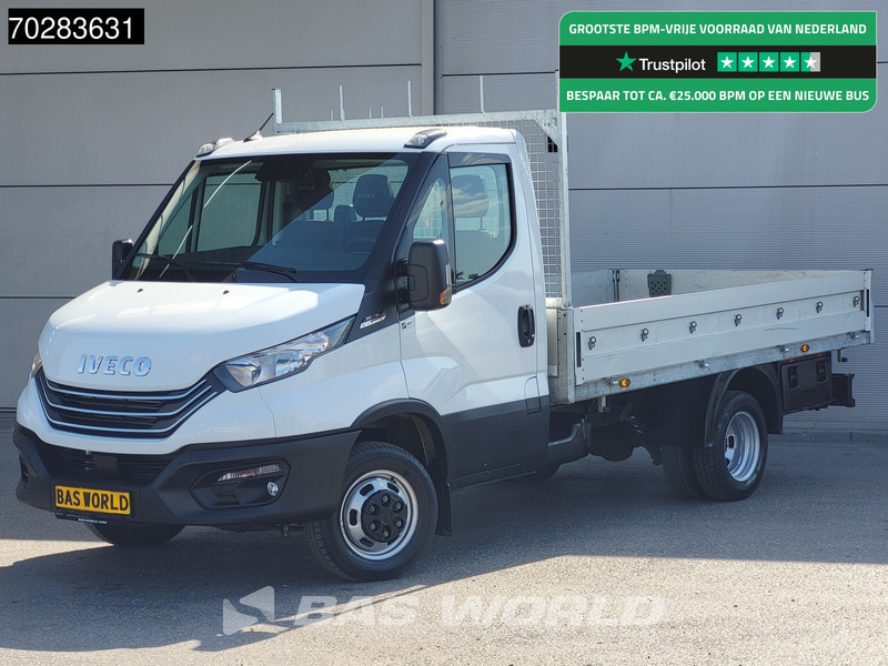 Iveco Daily 35C18 3.0L Open Laadbak Dubbellucht 3,5t Trekhaak Airco Cruise Camera Parkeersensoren Euro6 Meubelbak Koffer Airco Trekhaak Crui - Açık kasa kamyonet: fotoğraf 1 Iveco Daily 35C18 3.0L Open Laadbak Dubbellucht 3,5t Trekhaak Airco Cruise Camera Parkeersensoren Euro6 Meubelbak Koffer Airco Trekhaak Crui - Açık kasa kamyonet: fotoğraf 1