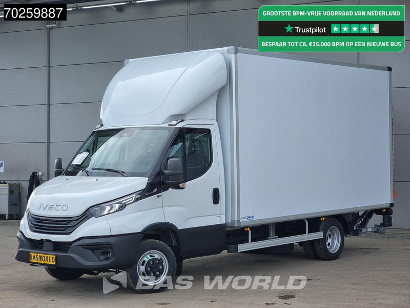 Iveco Daily 35C18 Automaat Luchtvering Laadklep Zijdeur LED Navi Camera Bakwagen Meubelbak Koffer Airco Cruise control - Kapalı kasa kamyonet: fotoğraf 1 Iveco Daily 35C18 Automaat Luchtvering Laadklep Zijdeur LED Navi Camera Bakwagen Meubelbak Koffer Airco Cruise control - Kapalı kasa kamyonet: fotoğraf 1