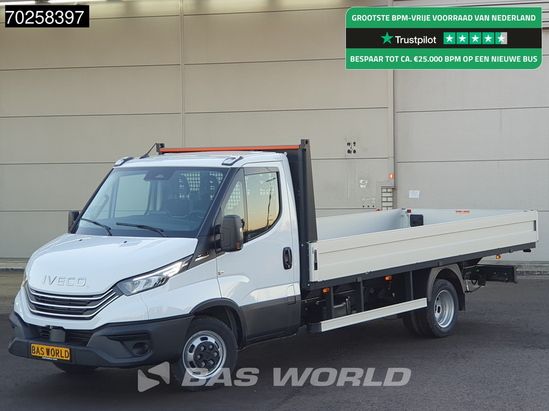 Iveco Daily 35C21 3.0L 210PK 2025model 485cmlang Automaat Open Laadbak Dubbellucht Pickup CarPlay ACC Airco - Açık kasa kamyonet: fotoğraf 1 Iveco Daily 35C21 3.0L 210PK 2025model 485cmlang Automaat Open Laadbak Dubbellucht Pickup CarPlay ACC Airco - Açık kasa kamyonet: fotoğraf 1