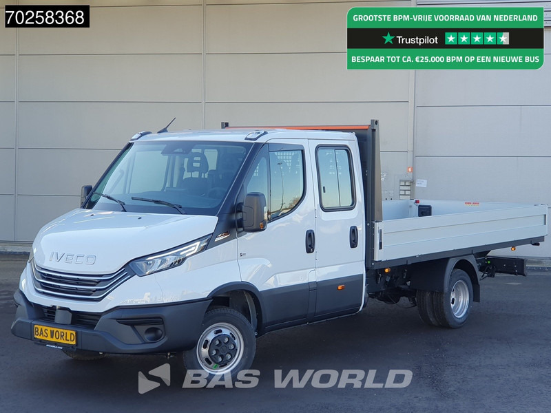 Iveco Daily 35C21 3.0L Automaat 210PK 2025-Model Open laadbak Dubbel Cabine Dubbellucht CarPlay ACC LED 3,5T Trekvermogen Euro6 Pritsche Pic - Açık kasa kamyonet: fotoğraf 1 Iveco Daily 35C21 3.0L Automaat 210PK 2025-Model Open laadbak Dubbel Cabine Dubbellucht CarPlay ACC LED 3,5T Trekvermogen Euro6 Pritsche Pic - Açık kasa kamyonet: fotoğraf 1