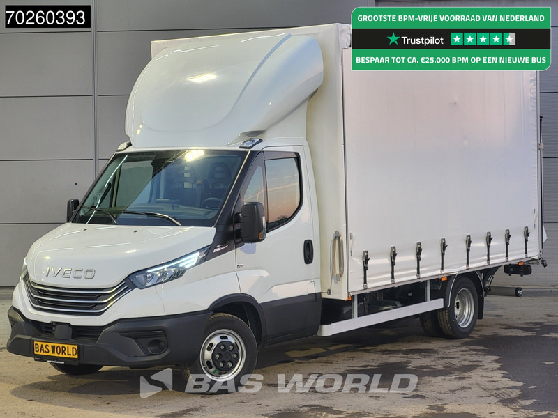 Iveco Daily 35C21 3.0L Automaat Schuifzeilen met Laadklep ACC LED Bakwagen Schuifzeil Zeilen Koffer Meubelbak 21m3 Airco - Tenteli kamyonet: fotoğraf 1 Iveco Daily 35C21 3.0L Automaat Schuifzeilen met Laadklep ACC LED Bakwagen Schuifzeil Zeilen Koffer Meubelbak 21m3 Airco - Tenteli kamyonet: fotoğraf 1
