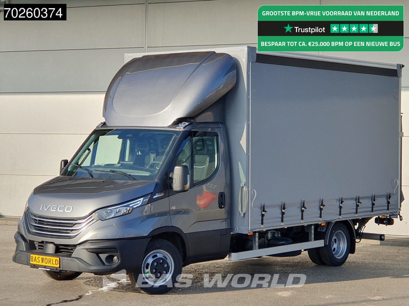 Iveco Daily 35C21 3.0L Automaat Schuifzeilen met Laadklep ACC LED Bakwagen Schuifzeil Zeilen Koffer Meubelbak Plane 22m3 Airco - Tenteli kamyonet: fotoğraf 1 Iveco Daily 35C21 3.0L Automaat Schuifzeilen met Laadklep ACC LED Bakwagen Schuifzeil Zeilen Koffer Meubelbak Plane 22m3 Airco - Tenteli kamyonet: fotoğraf 1