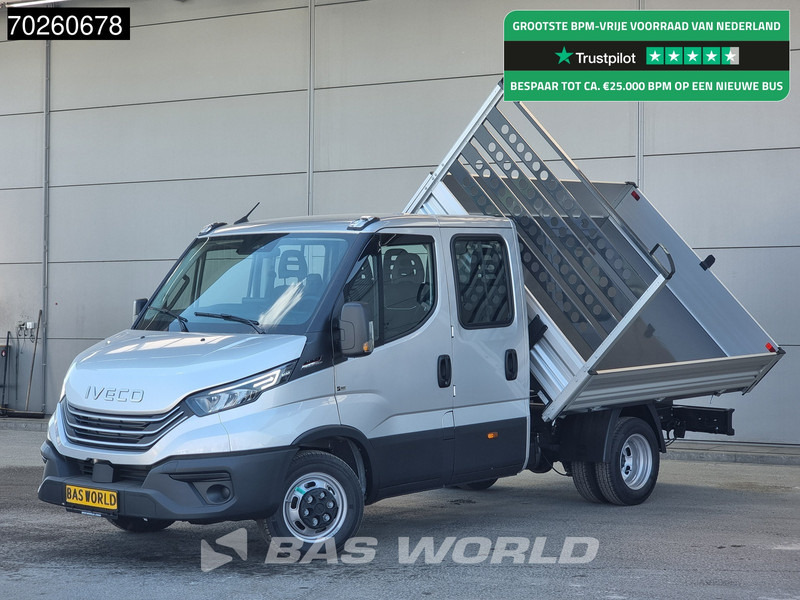 Iveco Daily 35C21 3 zijdige Kipper Dubbel Cabine 210PK 3.0L Dubbellucht Airco Cruise LED Camera Tipper Benne Kieper 2m3 Airco - Damperli kamyonet: fotoğraf 1 Iveco Daily 35C21 3 zijdige Kipper Dubbel Cabine 210PK 3.0L Dubbellucht Airco Cruise LED Camera Tipper Benne Kieper 2m3 Airco - Damperli kamyonet: fotoğraf 1