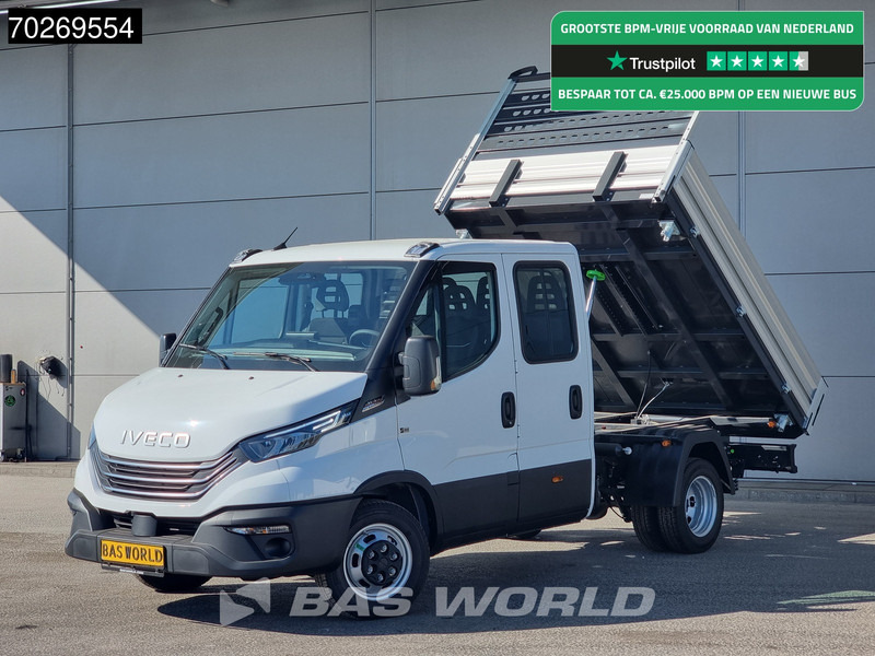 Iveco Daily 35C21 3 zijdige Kipper Dubbel Cabine 210PK 3.0L Dubbellucht Airco Cruise LED Camera Tipper Benne Kieper 2m3 Airco Trekhaak - Damperli kamyonet: fotoğraf 1 Iveco Daily 35C21 3 zijdige Kipper Dubbel Cabine 210PK 3.0L Dubbellucht Airco Cruise LED Camera Tipper Benne Kieper 2m3 Airco Trekhaak - Damperli kamyonet: fotoğraf 1