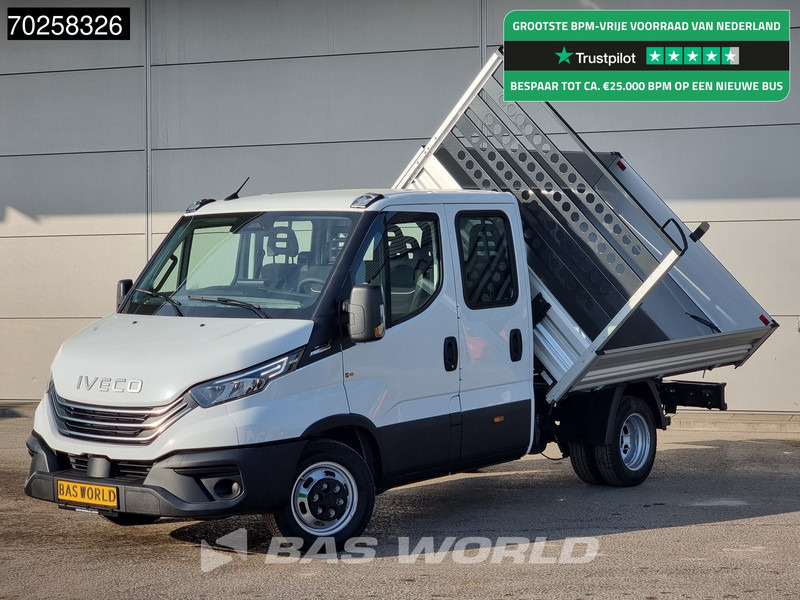 Iveco Daily 35C21 3 zijdige Kipper Dubbel Cabine 210PK 3.0L Dubbellucht Airco Cruise LED Camera Tipper Benne Kieper 2m3 Airco Trekhaak - Damperli kamyonet: fotoğraf 1 Iveco Daily 35C21 3 zijdige Kipper Dubbel Cabine 210PK 3.0L Dubbellucht Airco Cruise LED Camera Tipper Benne Kieper 2m3 Airco Trekhaak - Damperli kamyonet: fotoğraf 1