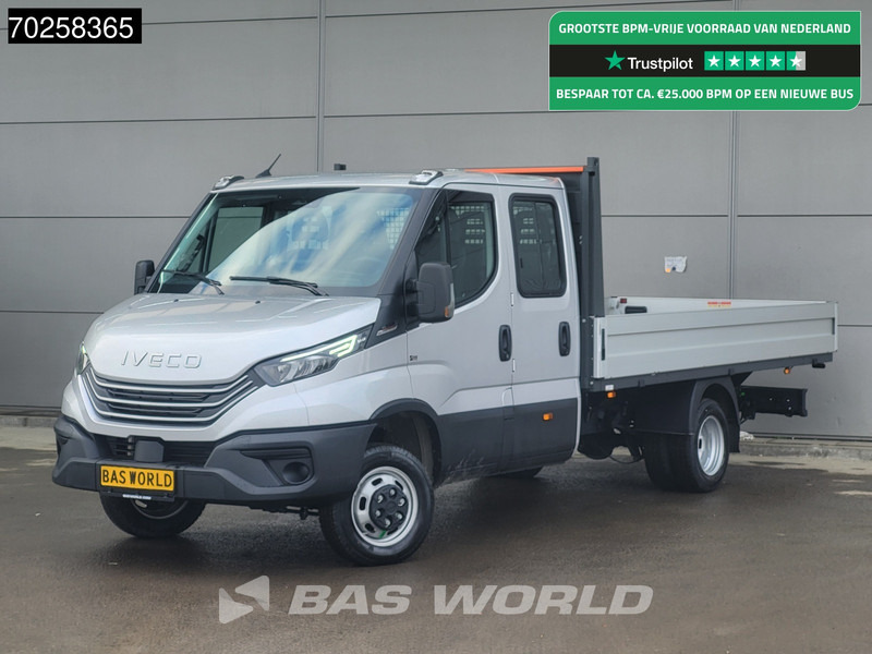 Iveco Daily 35C21 Automaat 2025model Open laadbak Dubbel Cabine CarPlay ACC LED 3,5T Trekvermogen Pritsche Pickup Airco Dubbel cabine - Açık kasa kamyonet: fotoğraf 1 Iveco Daily 35C21 Automaat 2025model Open laadbak Dubbel Cabine CarPlay ACC LED 3,5T Trekvermogen Pritsche Pickup Airco Dubbel cabine - Açık kasa kamyonet: fotoğraf 1