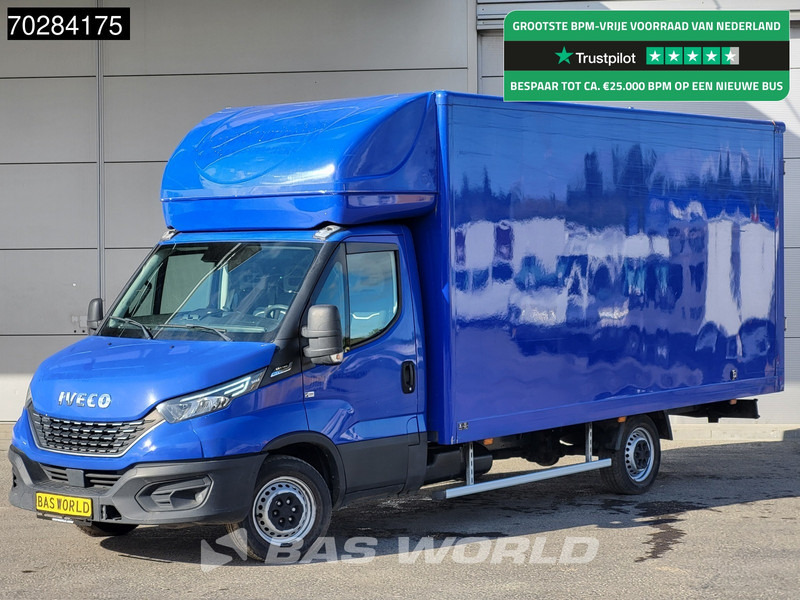 Iveco Daily 35S14 Automaat 488cm lang Bakwagen Achterdeuren Airco Cruise Camera Euro6 Meubelbak Koffer 23m3 Airco Cruise control - Kapalı kasa kamyonet: fotoğraf 1 Iveco Daily 35S14 Automaat 488cm lang Bakwagen Achterdeuren Airco Cruise Camera Euro6 Meubelbak Koffer 23m3 Airco Cruise control - Kapalı kasa kamyonet: fotoğraf 1