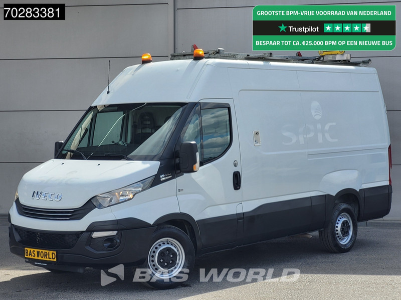 Iveco Daily 35S14 Automaat L2H2 3,5t Trekhaak Airco Cruise Camera Werkplaatsinrichting Euro6 Tankinstallatie Servicewagen L2 12m3 Airco Trek - Panelvan: fotoğraf 1 Iveco Daily 35S14 Automaat L2H2 3,5t Trekhaak Airco Cruise Camera Werkplaatsinrichting Euro6 Tankinstallatie Servicewagen L2 12m3 Airco Trek - Panelvan: fotoğraf 1