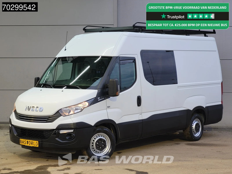 Iveco Daily 35S14 Dubbel Cabine Automaat L2H2 3,5t Trekhaak Airco Cruise Camera Imperiaal Euro6 L2 DC Doka Mixto Airco Trekhaak Cruise contr - Panelvan: fotoğraf 1 Iveco Daily 35S14 Dubbel Cabine Automaat L2H2 3,5t Trekhaak Airco Cruise Camera Imperiaal Euro6 L2 DC Doka Mixto Airco Trekhaak Cruise contr - Panelvan: fotoğraf 1