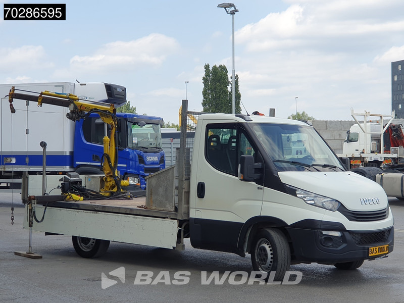 Iveco Daily 35S14 Kraanwagen Open Laadbak Hyva HA15 Euro6 3,5t Trekhaak Crane Kranwagen Kraan Pritsche Pickup Open Box Trekhaak - Açık kasa kamyonet: fotoğraf 2 Iveco Daily 35S14 Kraanwagen Open Laadbak Hyva HA15 Euro6 3,5t Trekhaak Crane Kranwagen Kraan Pritsche Pickup Open Box Trekhaak - Açık kasa kamyonet: fotoğraf 2