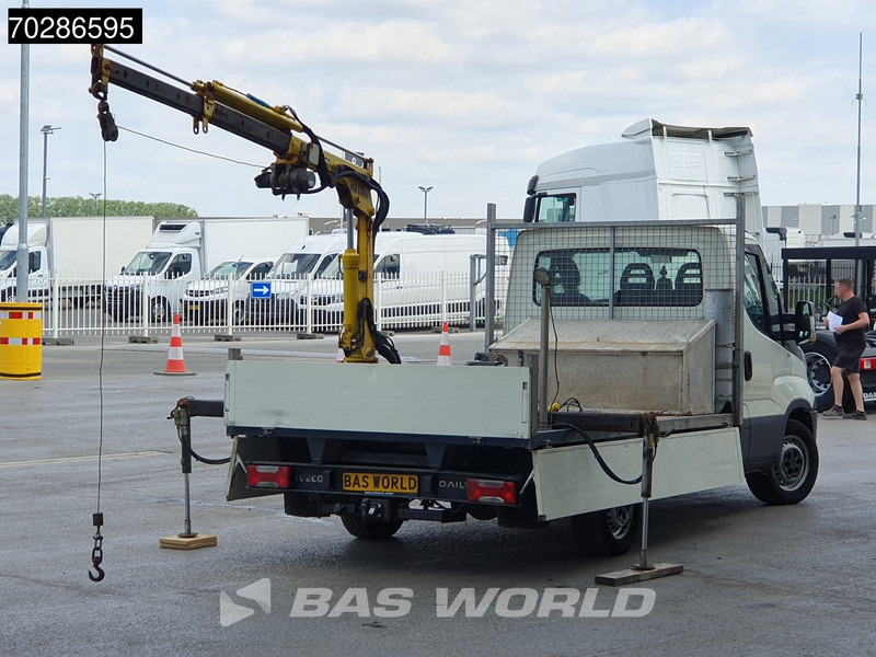 Iveco Daily 35S14 Kraanwagen Open Laadbak Hyva HA15 Euro6 3,5t Trekhaak Crane Kranwagen Kraan Pritsche Pickup Open Box Trekhaak - Açık kasa kamyonet: fotoğraf 3 Iveco Daily 35S14 Kraanwagen Open Laadbak Hyva HA15 Euro6 3,5t Trekhaak Crane Kranwagen Kraan Pritsche Pickup Open Box Trekhaak - Açık kasa kamyonet: fotoğraf 3