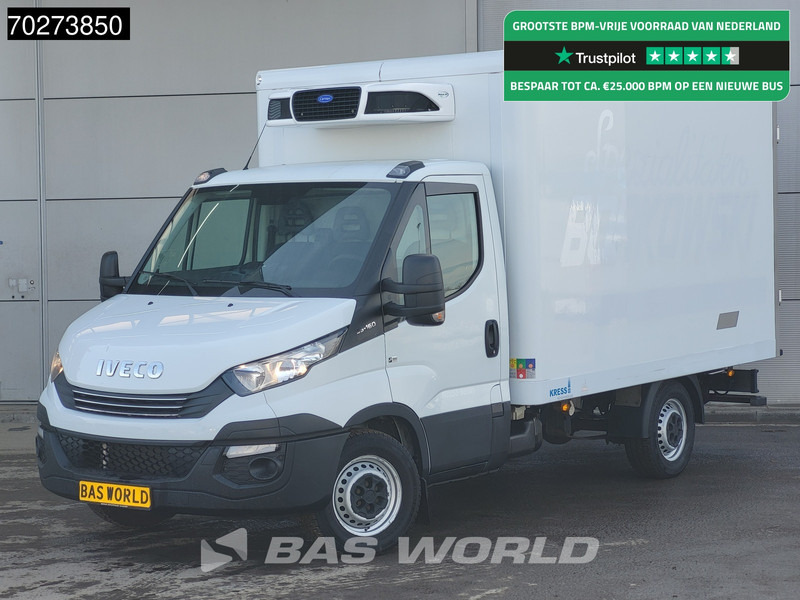Iveco Daily 35S16 Koelwagen Automaat Carrier Pulsar 400 380V Stekker Airco Cruise Camera Koel Koeler Kühlwagen Kühlkoffer 12m3 Airco Cruise - Frigorifik kamyonet: fotoğraf 1 Iveco Daily 35S16 Koelwagen Automaat Carrier Pulsar 400 380V Stekker Airco Cruise Camera Koel Koeler Kühlwagen Kühlkoffer 12m3 Airco Cruise - Frigorifik kamyonet: fotoğraf 1