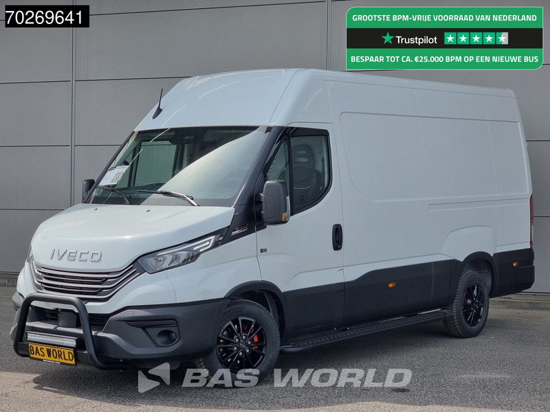 Iveco Daily 35S21 3.0L 210PK BAS EDITION L2H2 Bullbar LED ACC CarPlay Camera Trekhaak L2 12m3 Airco Trekhaak - Panelvan: fotoğraf 1 Iveco Daily 35S21 3.0L 210PK BAS EDITION L2H2 Bullbar LED ACC CarPlay Camera Trekhaak L2 12m3 Airco Trekhaak - Panelvan: fotoğraf 1