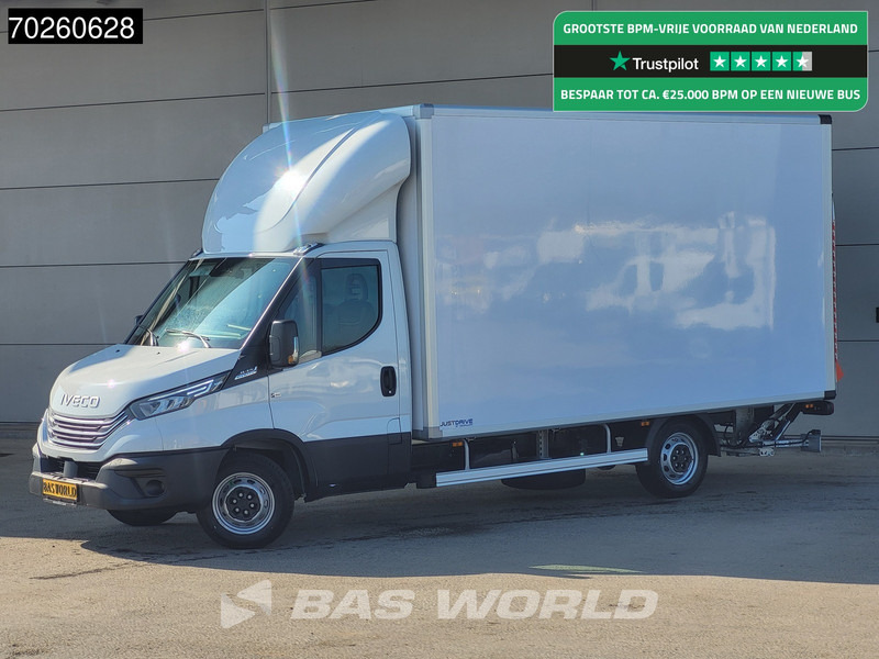 Iveco Daily 35S21 3.0L Automaat NIEUW MODEL Laadklep ACC CarPlay Zijdeur Bakwagen Meubelbak Koffer Airco - Kapalı kasa kamyonet: fotoğraf 1 Iveco Daily 35S21 3.0L Automaat NIEUW MODEL Laadklep ACC CarPlay Zijdeur Bakwagen Meubelbak Koffer Airco - Kapalı kasa kamyonet: fotoğraf 1