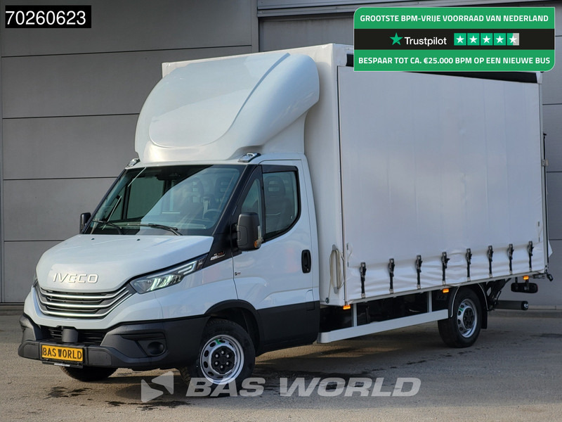 Iveco Daily 35S21 3.0L Automaat Schuifzeilen Laadklep 210PK 2025-Model ACC LED CarPlay Euro6 Schuifzeil Koffer Meubelbak Bakwagen 22m3 Airco - Tenteli kamyonet: fotoğraf 1 Iveco Daily 35S21 3.0L Automaat Schuifzeilen Laadklep 210PK 2025-Model ACC LED CarPlay Euro6 Schuifzeil Koffer Meubelbak Bakwagen 22m3 Airco - Tenteli kamyonet: fotoğraf 1