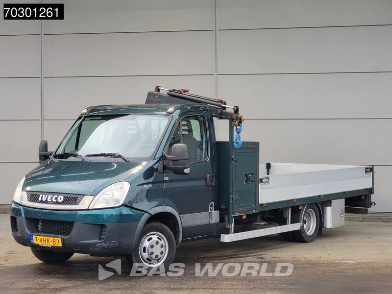 Iveco Daily 40C18 3.0L Kraanwagen Open Laadbak Hyya 017T 1320KG 3,5t Trekhaak Airco 180PK Kraan Cran Kranwagen Crane Pritsche Pickup Open Bo - Açık kasa kamyonet: fotoğraf 2 Iveco Daily 40C18 3.0L Kraanwagen Open Laadbak Hyya 017T 1320KG 3,5t Trekhaak Airco 180PK Kraan Cran Kranwagen Crane Pritsche Pickup Open Bo - Açık kasa kamyonet: fotoğraf 2