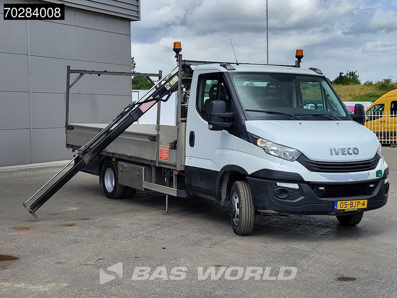 Iveco Daily 50C15 3.0L Euro6 Kraanwagen HIAB 013T PTO 3,5t Trekhaak Airco Cruise Kraan Crane Kranwagen Pickup Pritsche Airco Trekhaak Cruise - Açık kasa kamyonet: fotoğraf 1 Iveco Daily 50C15 3.0L Euro6 Kraanwagen HIAB 013T PTO 3,5t Trekhaak Airco Cruise Kraan Crane Kranwagen Pickup Pritsche Airco Trekhaak Cruise - Açık kasa kamyonet: fotoğraf 1