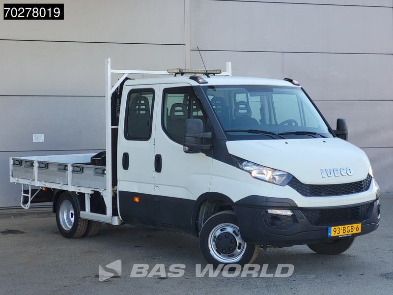Iveco Daily 50C17 3.0L Automaat DC Open laadbak Kraan Hiab 017T-2 Airco APK 10-2025 Pickup Crane Kraanwagen Pritsche Airco Dubbel cabine - Açık kasa kamyonet: fotoğraf 3 Iveco Daily 50C17 3.0L Automaat DC Open laadbak Kraan Hiab 017T-2 Airco APK 10-2025 Pickup Crane Kraanwagen Pritsche Airco Dubbel cabine - Açık kasa kamyonet: fotoğraf 3