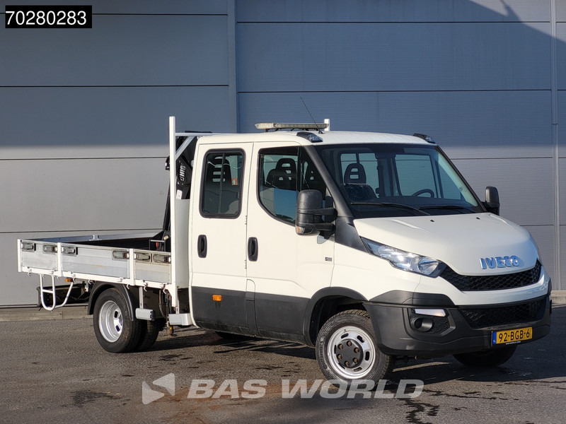 Iveco Daily 50C17 3,0L Automaat HIAB 017T-2 DC Open laadbak Kraan Dubbellucht Airco Euro6 Pickup Crane Kraanwagen Pritsche Airco Dubbel cabi - Açık kasa kamyonet: fotoğraf 5 Iveco Daily 50C17 3,0L Automaat HIAB 017T-2 DC Open laadbak Kraan Dubbellucht Airco Euro6 Pickup Crane Kraanwagen Pritsche Airco Dubbel cabi - Açık kasa kamyonet: fotoğraf 5