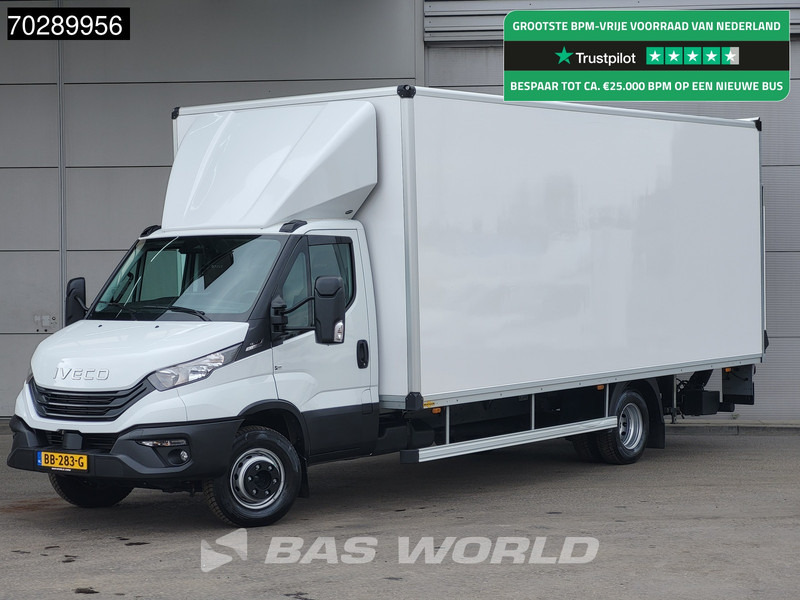 Iveco Daily 70C18 3.0L Automaat Laadklep 7tons 6meter Bakwagen Luchtvering Dubbellucht ACC Navi Camera Airco Meubelbak Koffer Airco - Kapalı kasa kamyonet: fotoğraf 1 Iveco Daily 70C18 3.0L Automaat Laadklep 7tons 6meter Bakwagen Luchtvering Dubbellucht ACC Navi Camera Airco Meubelbak Koffer Airco - Kapalı kasa kamyonet: fotoğraf 1