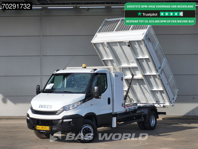 Iveco Daily 72C18 3.0L Open Laadbak met Kist Dubbellucht 3,5t Trekhaak Airco Cruise Euro6 Pritsche Pickup Open Box Airco Trekhaak Cruise con - Açık kasa kamyonet: fotoğraf 1 Iveco Daily 72C18 3.0L Open Laadbak met Kist Dubbellucht 3,5t Trekhaak Airco Cruise Euro6 Pritsche Pickup Open Box Airco Trekhaak Cruise con - Açık kasa kamyonet: fotoğraf 1