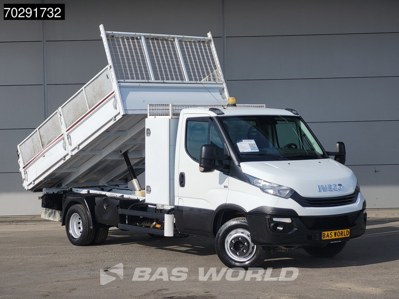 Iveco Daily 72C18 3.0L Open Laadbak met Kist Dubbellucht 3,5t Trekhaak Airco Cruise Euro6 Pritsche Pickup Open Box Airco Trekhaak Cruise con - Açık kasa kamyonet: fotoğraf 3 Iveco Daily 72C18 3.0L Open Laadbak met Kist Dubbellucht 3,5t Trekhaak Airco Cruise Euro6 Pritsche Pickup Open Box Airco Trekhaak Cruise con - Açık kasa kamyonet: fotoğraf 3