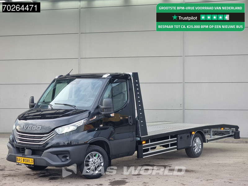 Iveco Daily 35S18 3.0L Automaat Autotransporter 2025model LED ACC Luchtvering Lier Zwaailamp Oprijwagen Cartransporter Airco Trekhaak - Kamyonet: fotoğraf 1 Iveco Daily 35S18 3.0L Automaat Autotransporter 2025model LED ACC Luchtvering Lier Zwaailamp Oprijwagen Cartransporter Airco Trekhaak - Kamyonet: fotoğraf 1