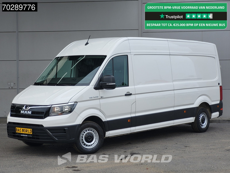 MAN TGE 3.140 Automaat L4H3 Airco Camera Parkeersensoren Euro6 L3H2 15m3 Airco - Panelvan: fotoğraf 1 MAN TGE 3.140 Automaat L4H3 Airco Camera Parkeersensoren Euro6 L3H2 15m3 Airco - Panelvan: fotoğraf 1