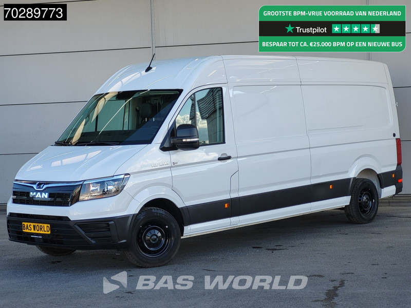 MAN TGE 3.140 Automaat L4H3 Airco Camera Parkeersensoren Euro6 L3H2 15m3 Airco - Panelvan: fotoğraf 1 MAN TGE 3.140 Automaat L4H3 Airco Camera Parkeersensoren Euro6 L3H2 15m3 Airco - Panelvan: fotoğraf 1
