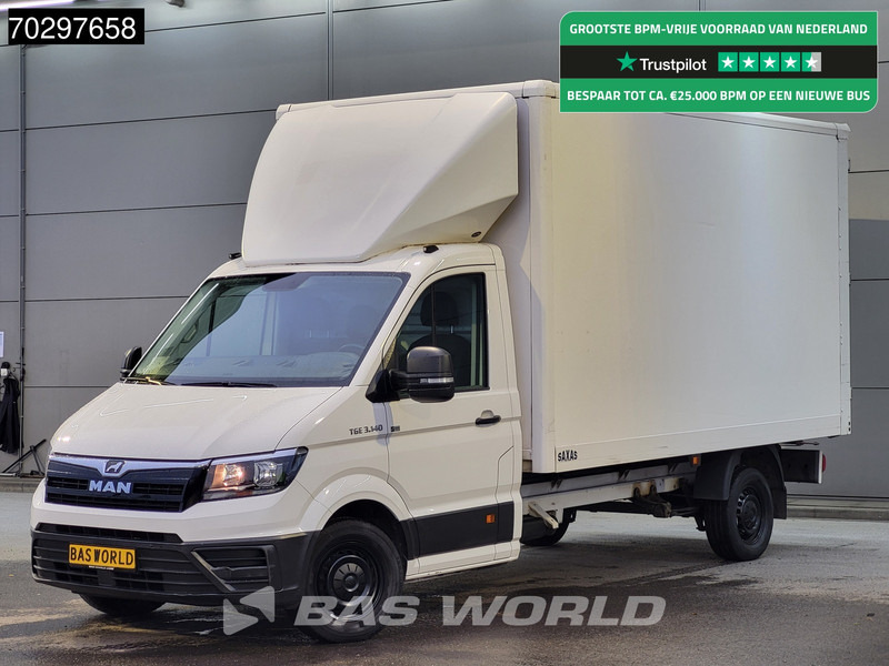 MAN TGE 3.140 Bakwagen Achterdeuren Airco Cruise Camera Euro6 Meubelbak Koffer Airco Cruise control - Kapalı kasa kamyonet: fotoğraf 1 MAN TGE 3.140 Bakwagen Achterdeuren Airco Cruise Camera Euro6 Meubelbak Koffer Airco Cruise control - Kapalı kasa kamyonet: fotoğraf 1