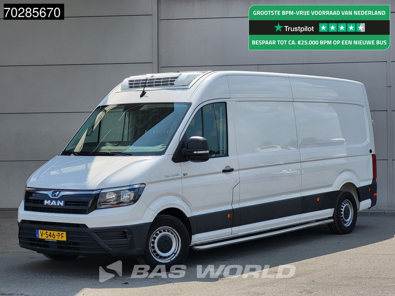 MAN TGE 3.140 Bi Temp Koelwagen Vriezer Themo King V-300 MAX Airco Euro6 Koel Koeler Vries Kühler Kühl Kühlwagen Frigo 12m3 Airco Cruise contr - Frigorifik kamyonet: fotoğraf 1 MAN TGE 3.140 Bi Temp Koelwagen Vriezer Themo King V-300 MAX Airco Euro6 Koel Koeler Vries Kühler Kühl Kühlwagen Frigo 12m3 Airco Cruise contr - Frigorifik kamyonet: fotoğraf 1