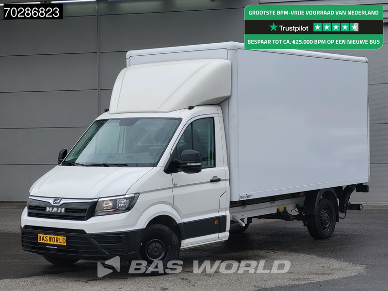 MAN TGE 3.140 Laadklep Automaat Airco Cruise Camera Euro6 Meubelbak Koffer 20m3 Airco Cruise control - Kapalı kasa kamyonet: fotoğraf 1 MAN TGE 3.140 Laadklep Automaat Airco Cruise Camera Euro6 Meubelbak Koffer 20m3 Airco Cruise control - Kapalı kasa kamyonet: fotoğraf 1