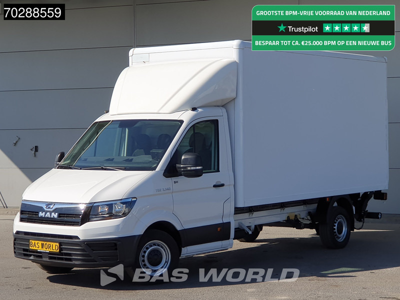 MAN TGE 3.140 Laadklep Automaat Bakwagen Airco Cruise Camera Euro6 Meubelbak Koffer 20m3 Airco Cruise control - Kapalı kasa kamyonet: fotoğraf 1 MAN TGE 3.140 Laadklep Automaat Bakwagen Airco Cruise Camera Euro6 Meubelbak Koffer 20m3 Airco Cruise control - Kapalı kasa kamyonet: fotoğraf 1