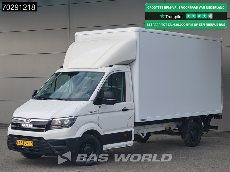 MAN TGE 3.140 Laadklep Automaat Bakwagen Airco Cruise Camera Euro6 Meubelbak Koffer 20m3 Airco Cruise control - Kapalı kasa kamyonet: fotoğraf 1 MAN TGE 3.140 Laadklep Automaat Bakwagen Airco Cruise Camera Euro6 Meubelbak Koffer 20m3 Airco Cruise control - Kapalı kasa kamyonet: fotoğraf 1