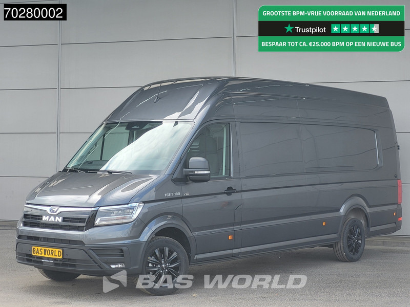 MAN TGE 3.180 Automaat L5H4 XXL LED ACC Navi Airco Camera Parkeersensoren Euro6 L5 19m3 Airco - Panelvan: fotoğraf 1 MAN TGE 3.180 Automaat L5H4 XXL LED ACC Navi Airco Camera Parkeersensoren Euro6 L5 19m3 Airco - Panelvan: fotoğraf 1
