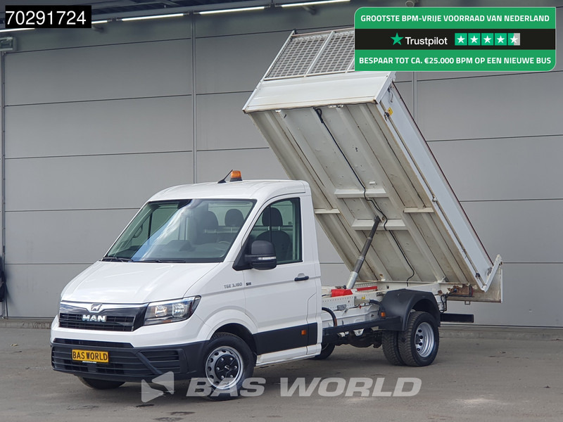 MAN TGE 3.180 Open Laadbak Dubbellucht 3,5t Trekhaak Airco Cruise Euro6 Pritsche Pickup Open Box 2m3 Airco Trekhaak Cruise control - Açık kasa kamyonet: fotoğraf 1 MAN TGE 3.180 Open Laadbak Dubbellucht 3,5t Trekhaak Airco Cruise Euro6 Pritsche Pickup Open Box 2m3 Airco Trekhaak Cruise control - Açık kasa kamyonet: fotoğraf 1