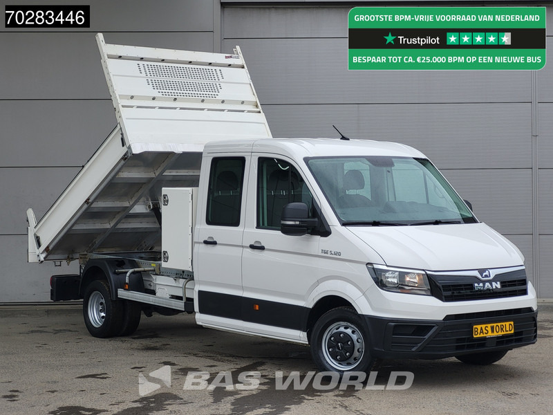 MAN TGE 5.120 Open Laadbak met Kist Dubbel Cabine Dubbellucht 3,5t Trekhaak Navi Airco Cruise Euro6 Pritsche Open Box Pickup Airco Dubbel cabi - Açık kasa kamyonet: fotoğraf 1 MAN TGE 5.120 Open Laadbak met Kist Dubbel Cabine Dubbellucht 3,5t Trekhaak Navi Airco Cruise Euro6 Pritsche Open Box Pickup Airco Dubbel cabi - Açık kasa kamyonet: fotoğraf 1