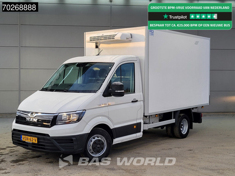 MAN TGE 5.180 Koelwagen Vriezer Bakwagen APK 12-2025 Thermo King 230V stekker Kuhlkoffer Airco Cruise 12m3 Airco Cruise control - Frigorifik kamyonet: fotoğraf 1 MAN TGE 5.180 Koelwagen Vriezer Bakwagen APK 12-2025 Thermo King 230V stekker Kuhlkoffer Airco Cruise 12m3 Airco Cruise control - Frigorifik kamyonet: fotoğraf 1